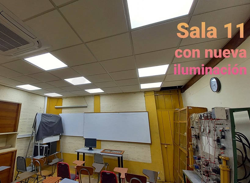 sala 11 luces